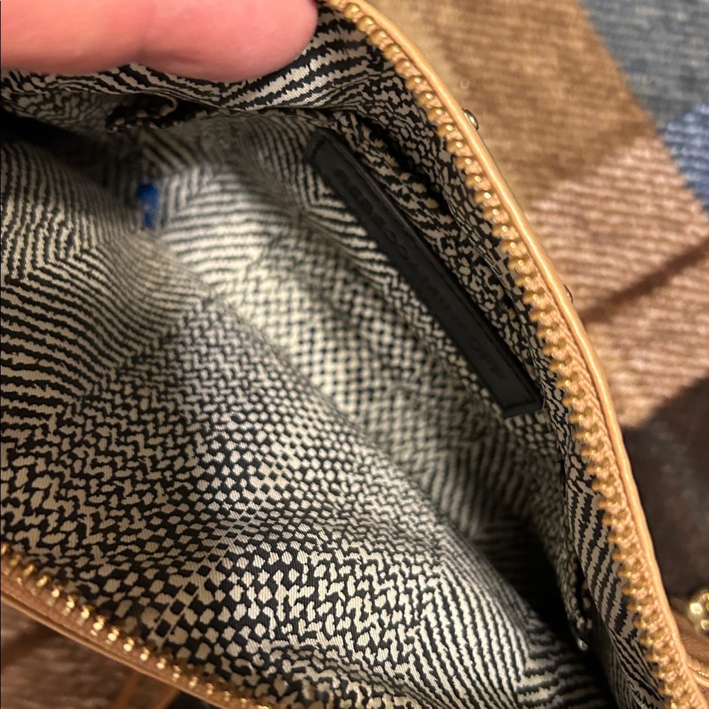 Rebecca Minkoff Camel Leather Crossbody Bag - Picture 5 of 14